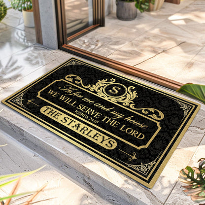 Faith House Doormat - Personalized Home Decor