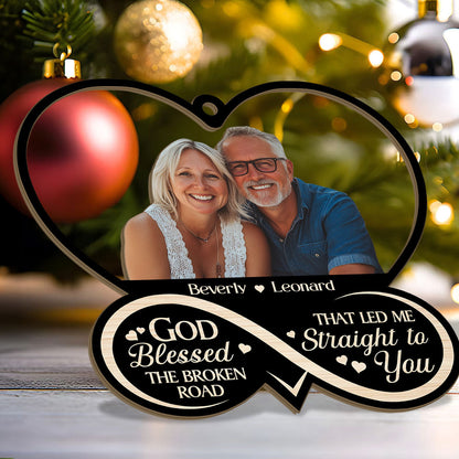 To My Loving Wife - Personalized Suncatcher Ornament - Gift for Wife GOJS10246