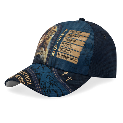 Walk By Faith Not By Sight - Personalized Classic Cap