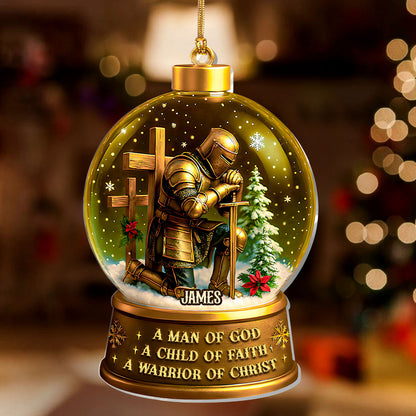 Child Of God - Personalized Acrylic Ornament GOJS10018