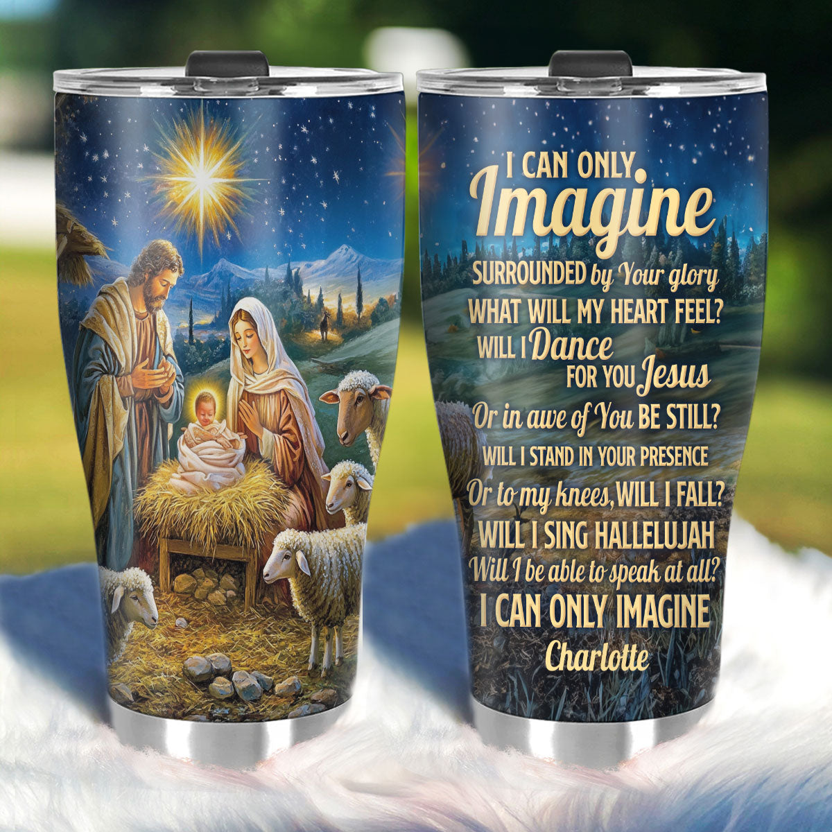 Faith - Personalized Stainless Steel Tumbler