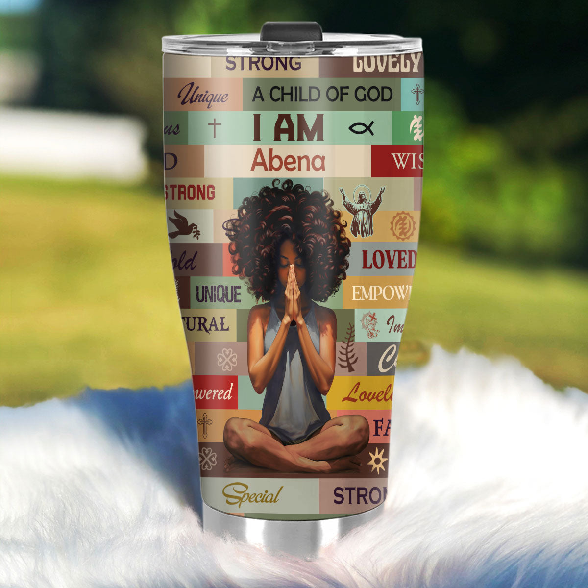 I Am Chosen - Personalized Stainless Steel Tumbler - Gift for Women
