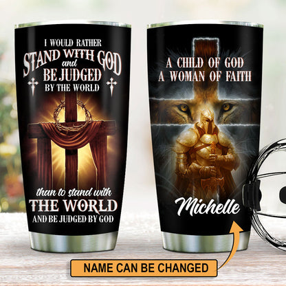 Child of God - Personalized Tumbler - 20oz Stainless Steel