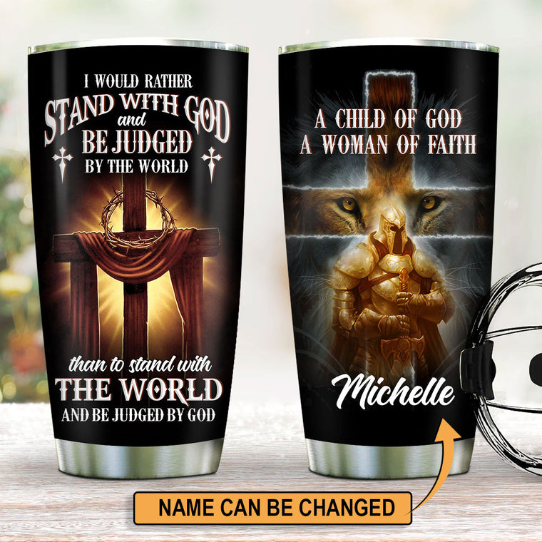 Child of God - Personalized Tumbler - 20oz Stainless Steel