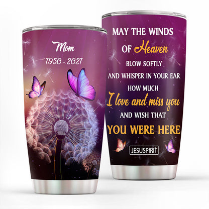 I Love and Miss You - Personalized Tumbler