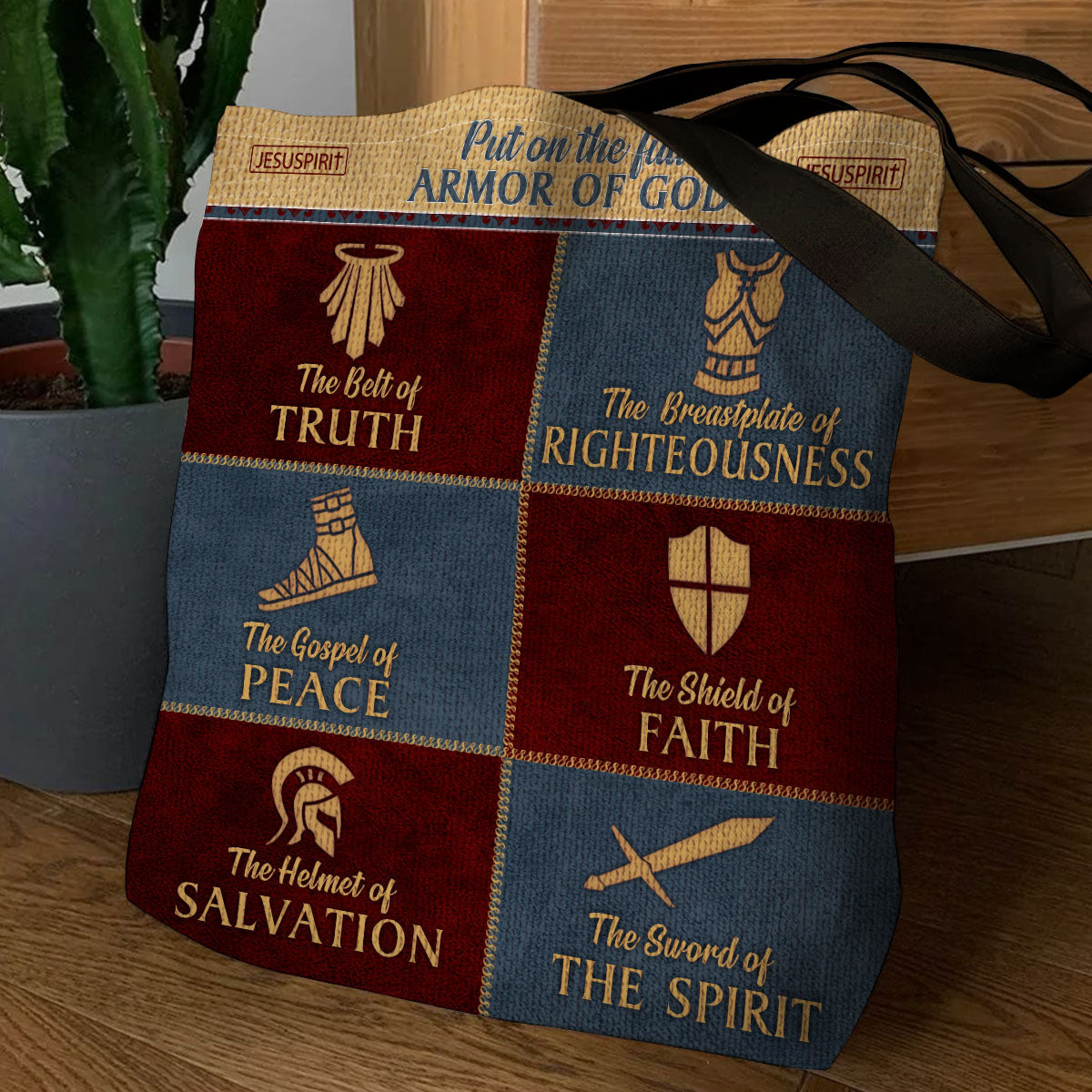 Gospel Of Peace - Christian Tote Bag GTTJS10150