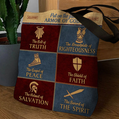 Gospel Of Peace - Christian Tote Bag GTTJS10150
