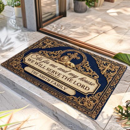Faith-Inspired Home Decor - Custom Doormat GDMJS10006