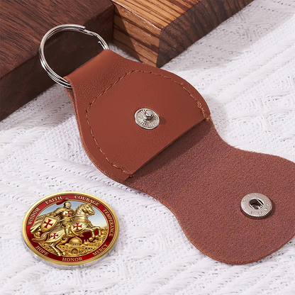 Honor The Warrior - Personalized Pocket Hug Keepsake - Gift for Veteran