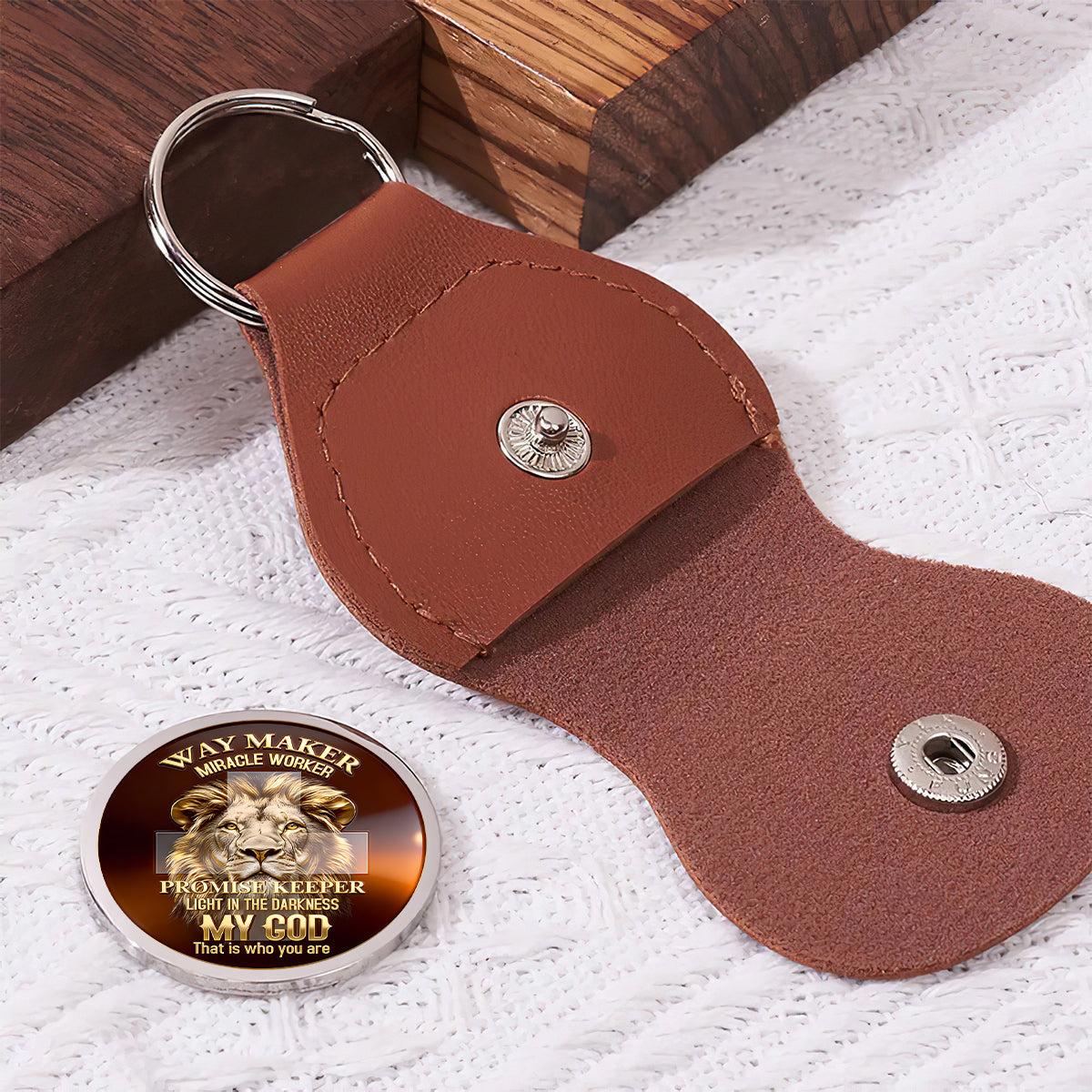 Way Maker Promise Keeper - Personalized Pocket Hug Keepsake
