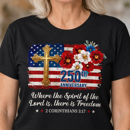 Freedom Scripture - 2D Unisex T-shirt GMJSTS200024