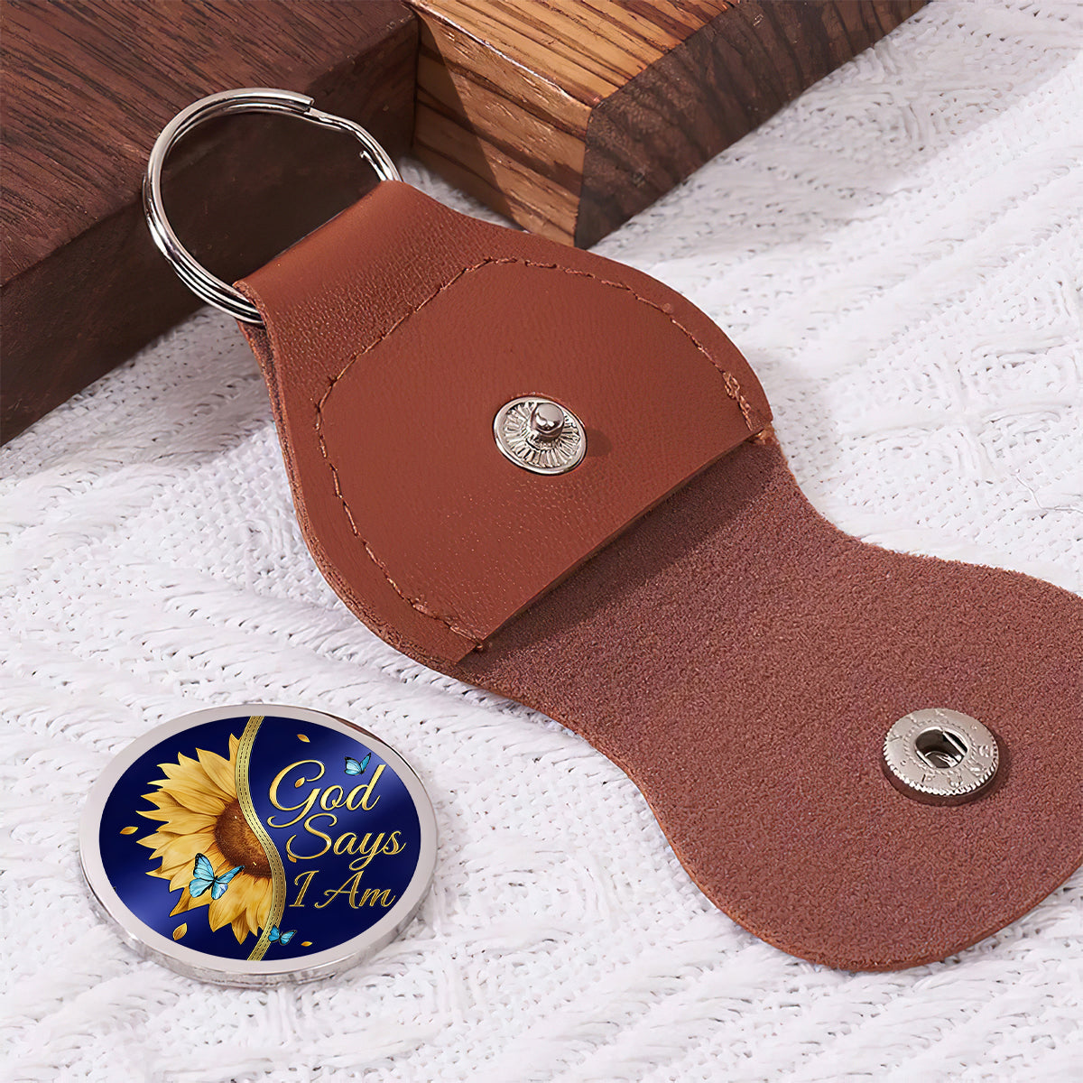 God Says I Am - Personalized Pocket Hug Keepsake