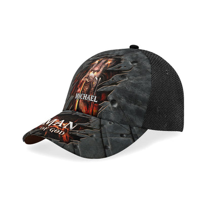 Man Of God - Personalized Classic Cap Faith - Gift For Men