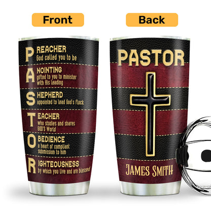 Faith-Inspired - Personalized Stainless Steel Tumbler 20oz
