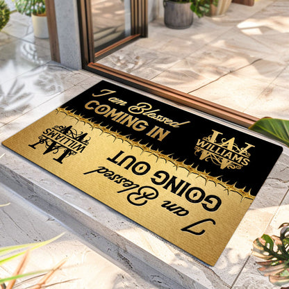 Eternal Blessing - Personalized Doormat for Family