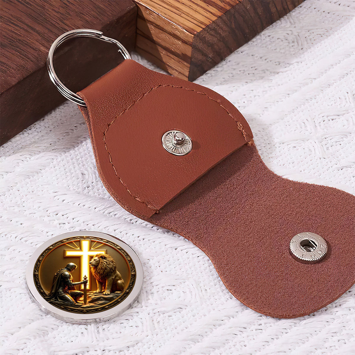 Warrior Of Christ - Personalized Pocket Hug Keepsake