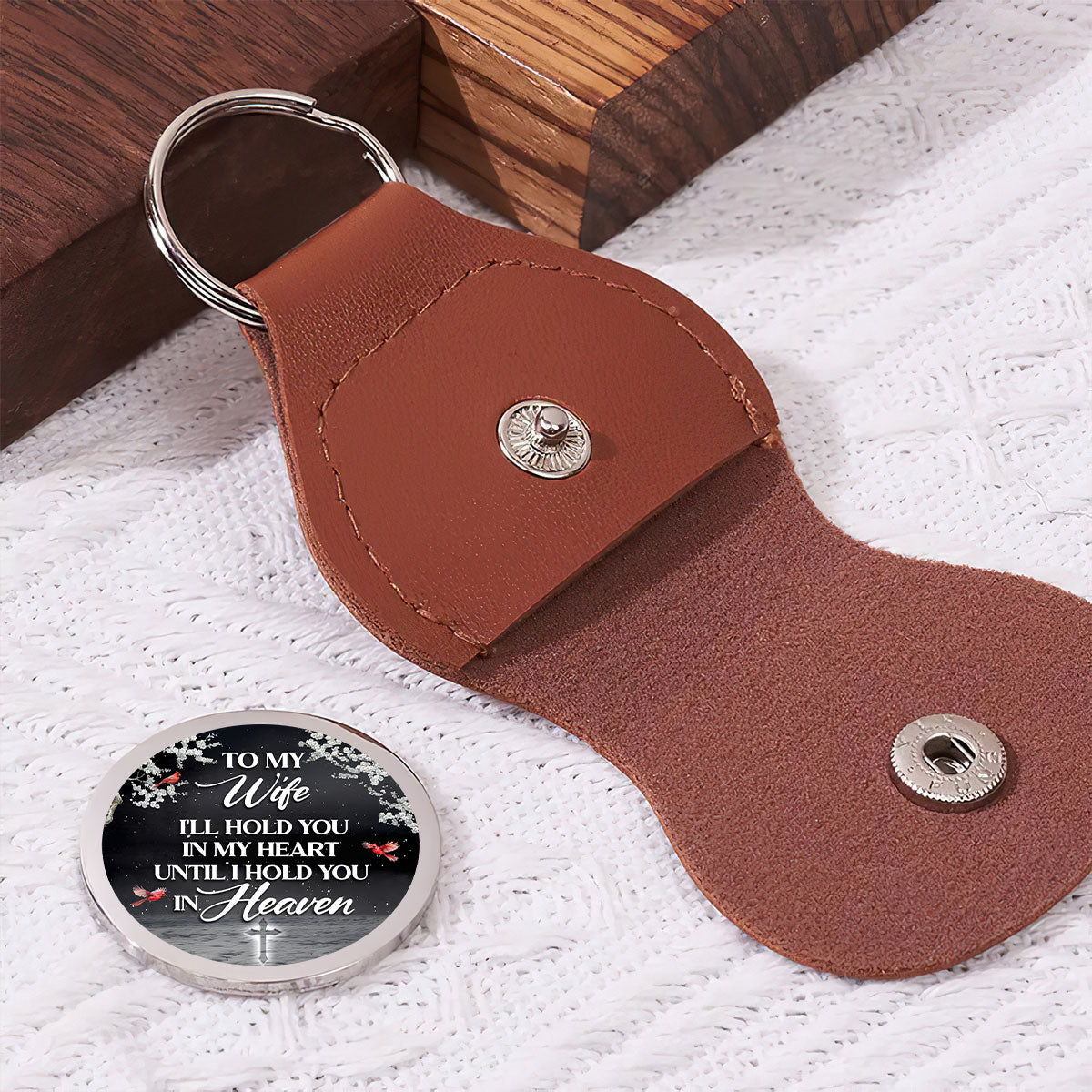 I'll Hold You In My Heart - Personalized Pocket Hug Keepsake