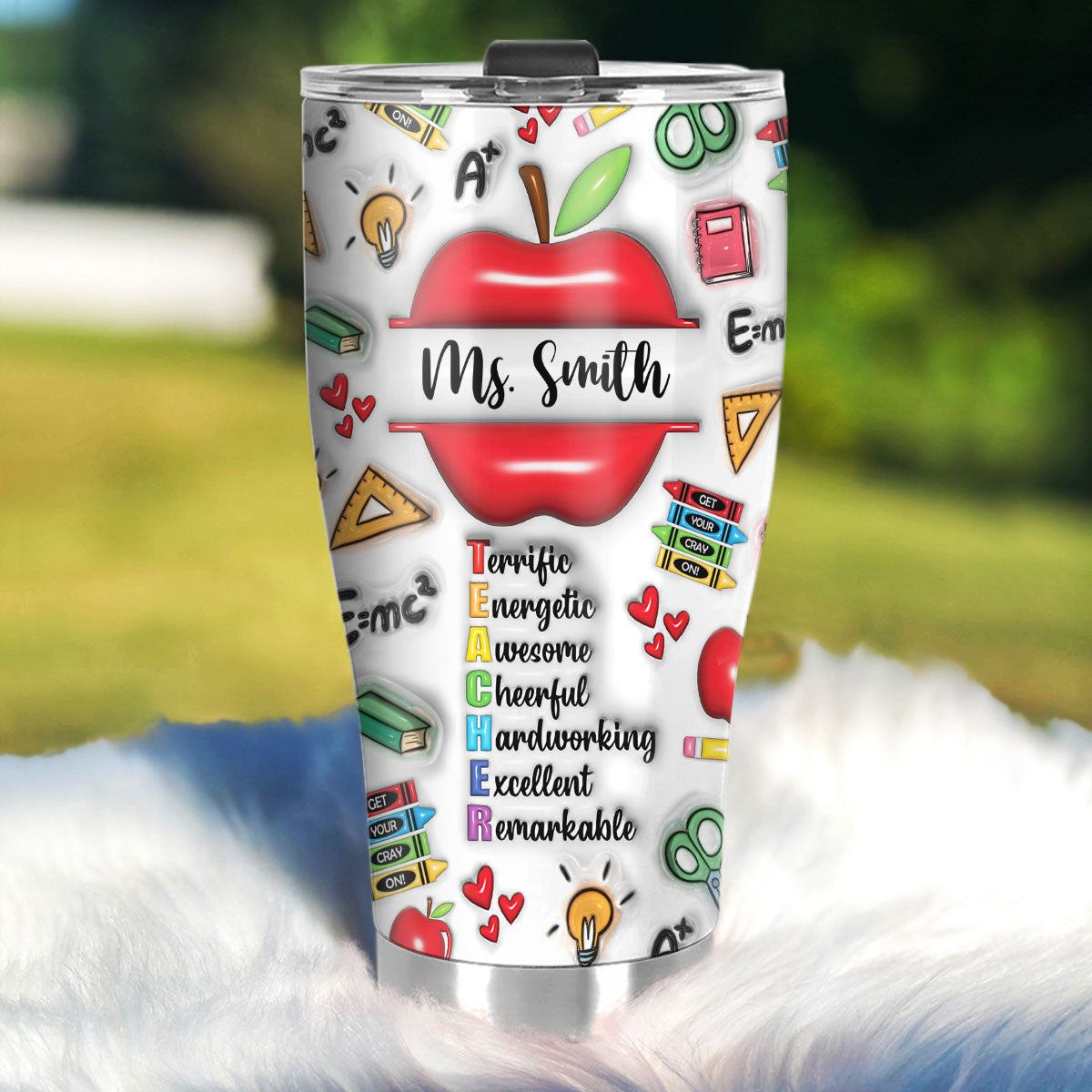 Teaching Is My Jam - Personalized Stainless Steel Tumbler