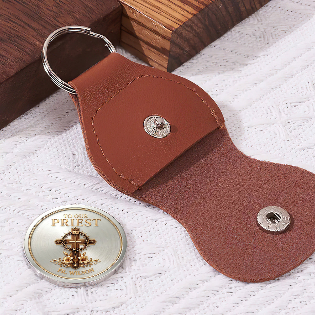 Heart of a Faithful Shepherd - Personalized Keepsake