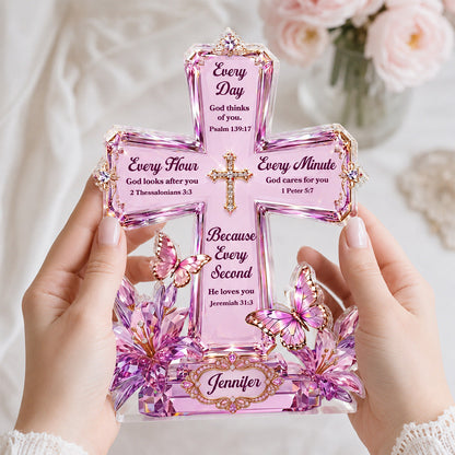 Faith-Inspired Gift for Mom - Personalized Acrylic Plaque GAPJS10021