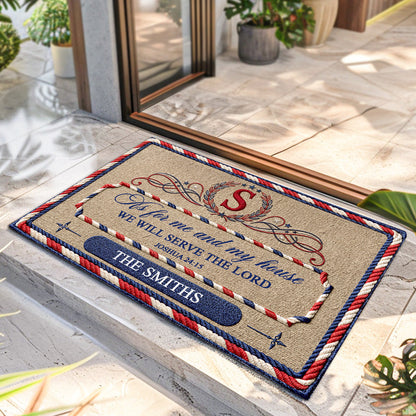 Faith-Based - Personalized Doormat GDMJS10008