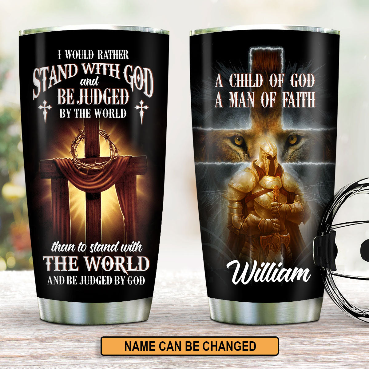 Child of God - Personalized Tumbler - 20oz Stainless Steel