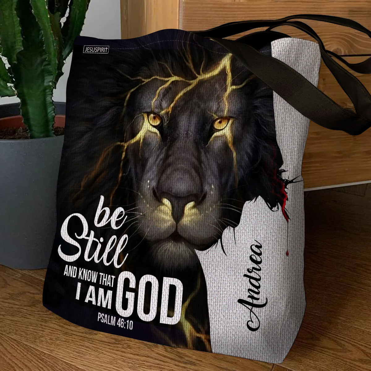 Be Still And Know That I Am God - Personalized Tote Bag GTTJS10173