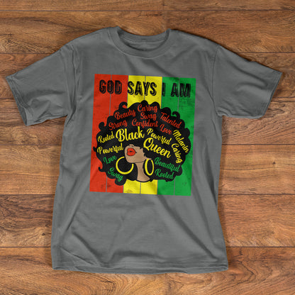 God Says I Am - Unisex T-shirt GMJSTS200079