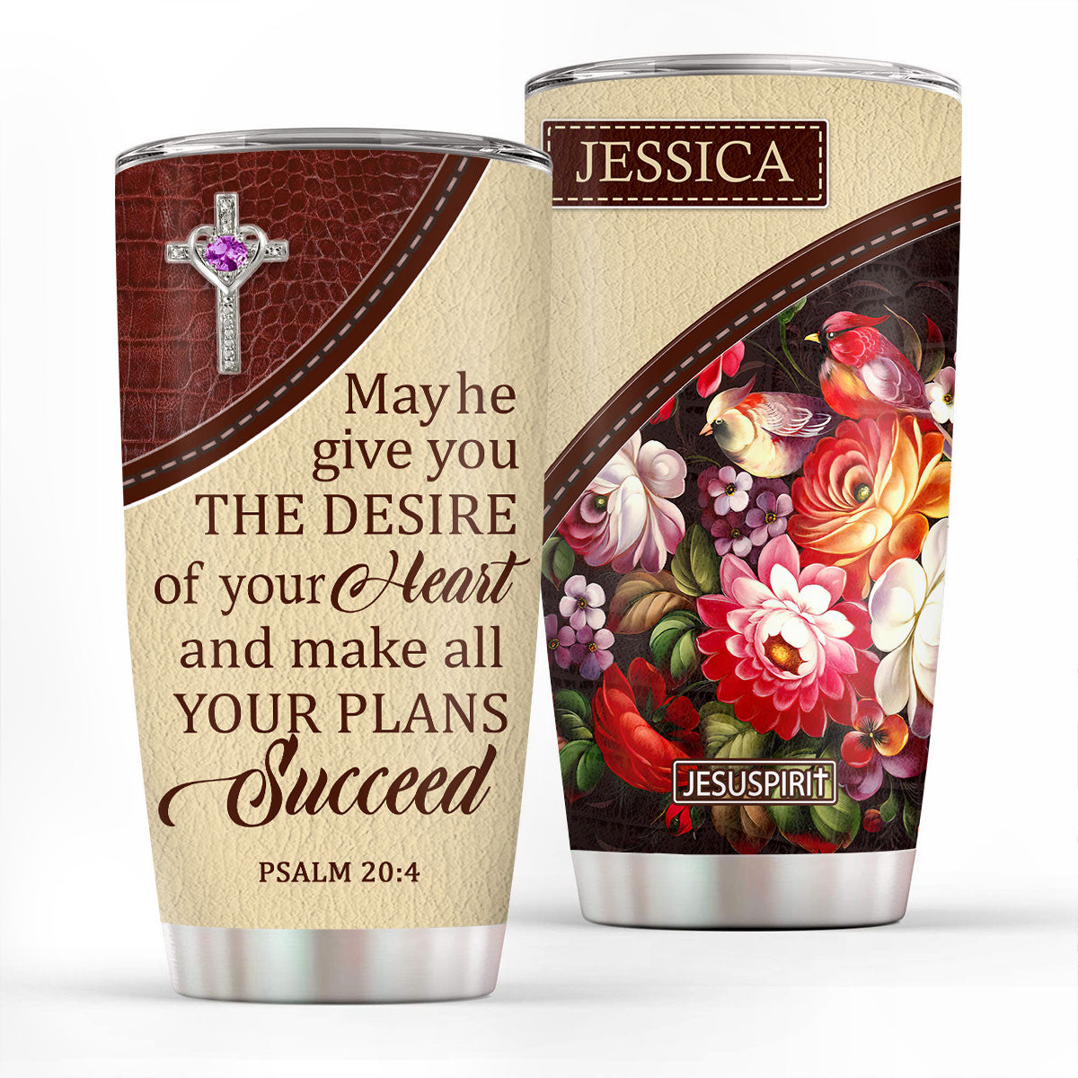 Desire of Your Heart - Personalized Stainless Steel Tumbler
