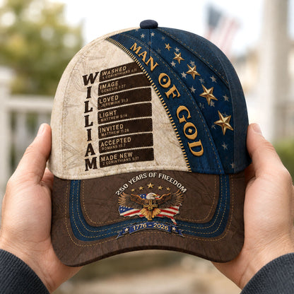 Man Of God - Personalized Classic Cap