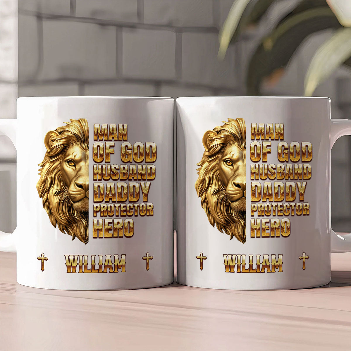Man Of God - Personalized Ceramic Coffee Mug