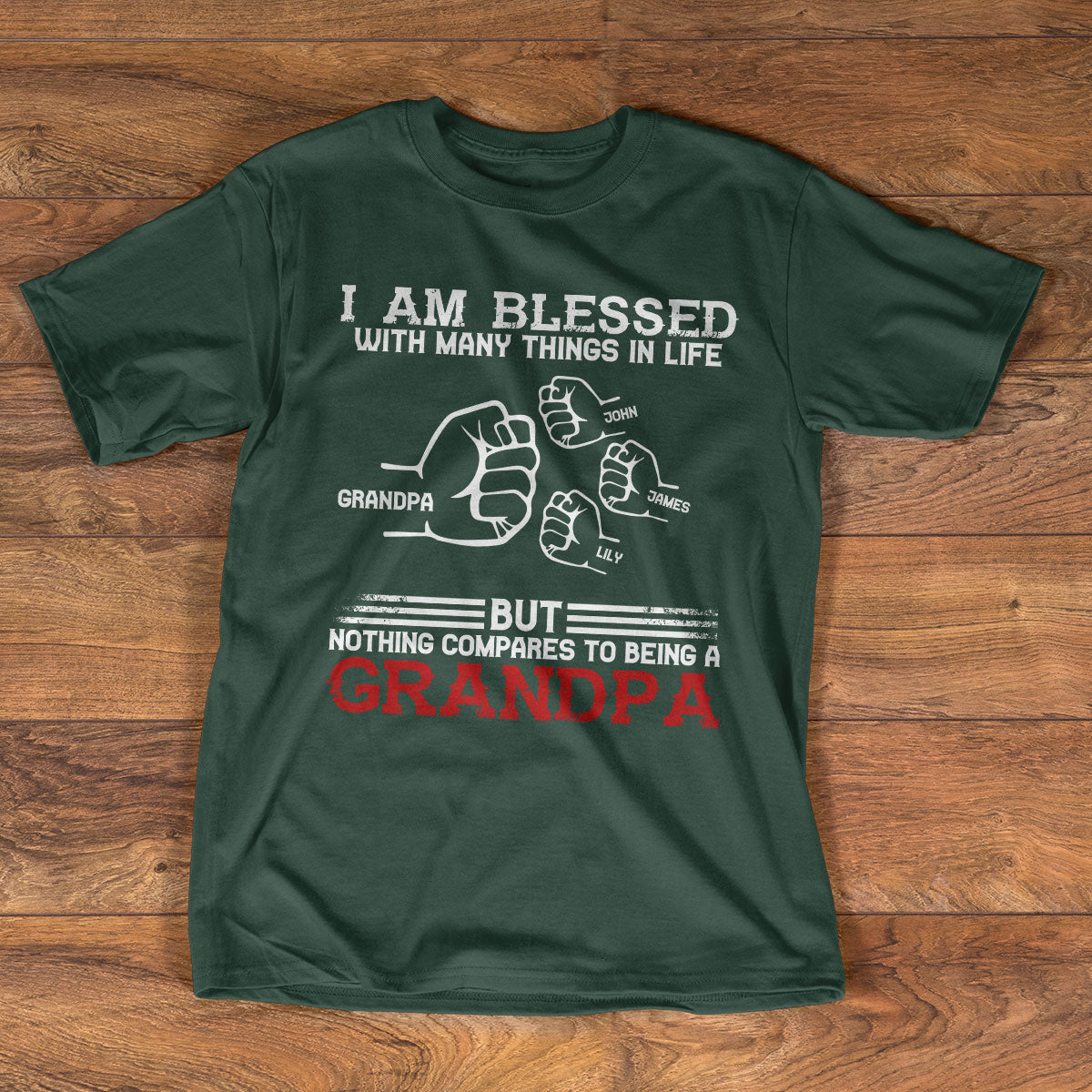 I Am Blessed - Personalized 2D Unisex T-shirt GMJSTS200081