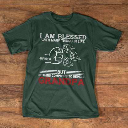 I Am Blessed - Personalized 2D Unisex T-shirt GMJSTS200081