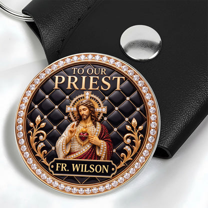 Faithful Shepherd - Personalized Pocket Hug Gift for Priest