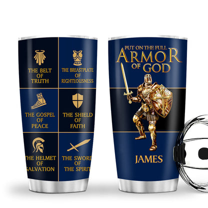 Faithful Christian Gift - Personalized Stainless Steel Tumbler