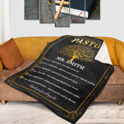 Thank You for All You Do - Personalized Fleece Blanket GBJS10033
