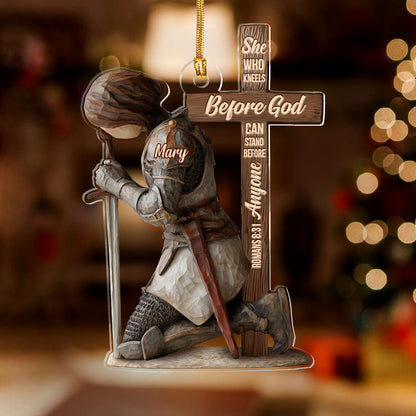 Faith-Themed - Personalized Acrylic Ornament GOJS10314