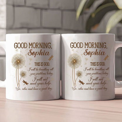 Positive Morning - Personalized Coffee Mug