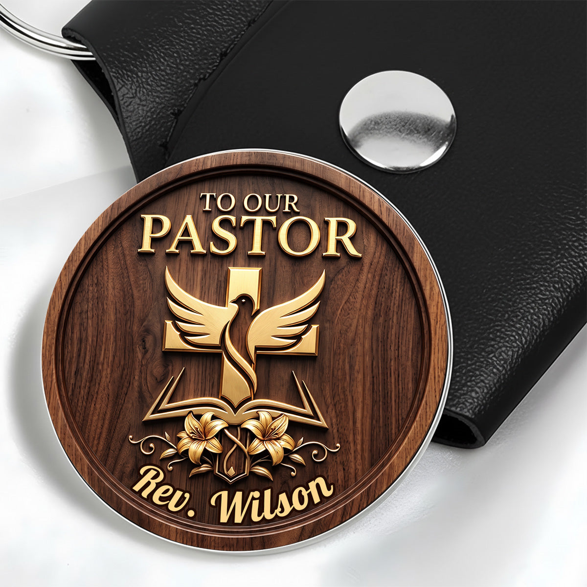 To Our Pastor in Infinite Wisdom - Personalized Christian Keepsake