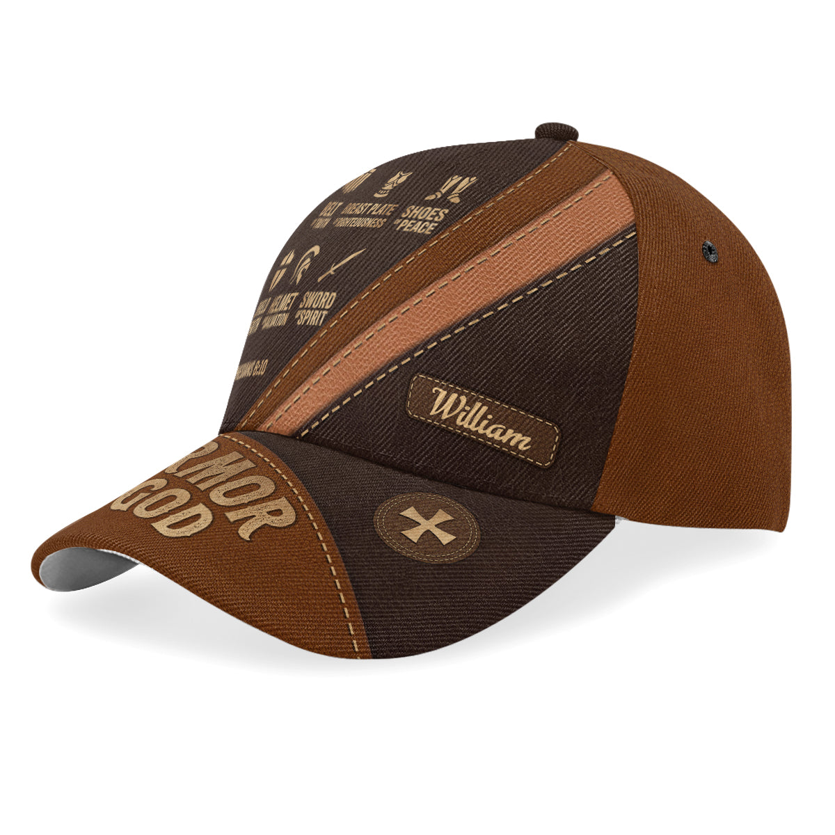 Put On The Full Armor Of God - Personalized Classic Cap Faith
