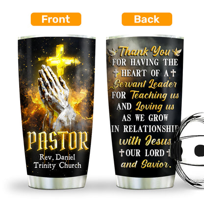 Servant To All - Personalized Stainless Steel Tumbler 20oz