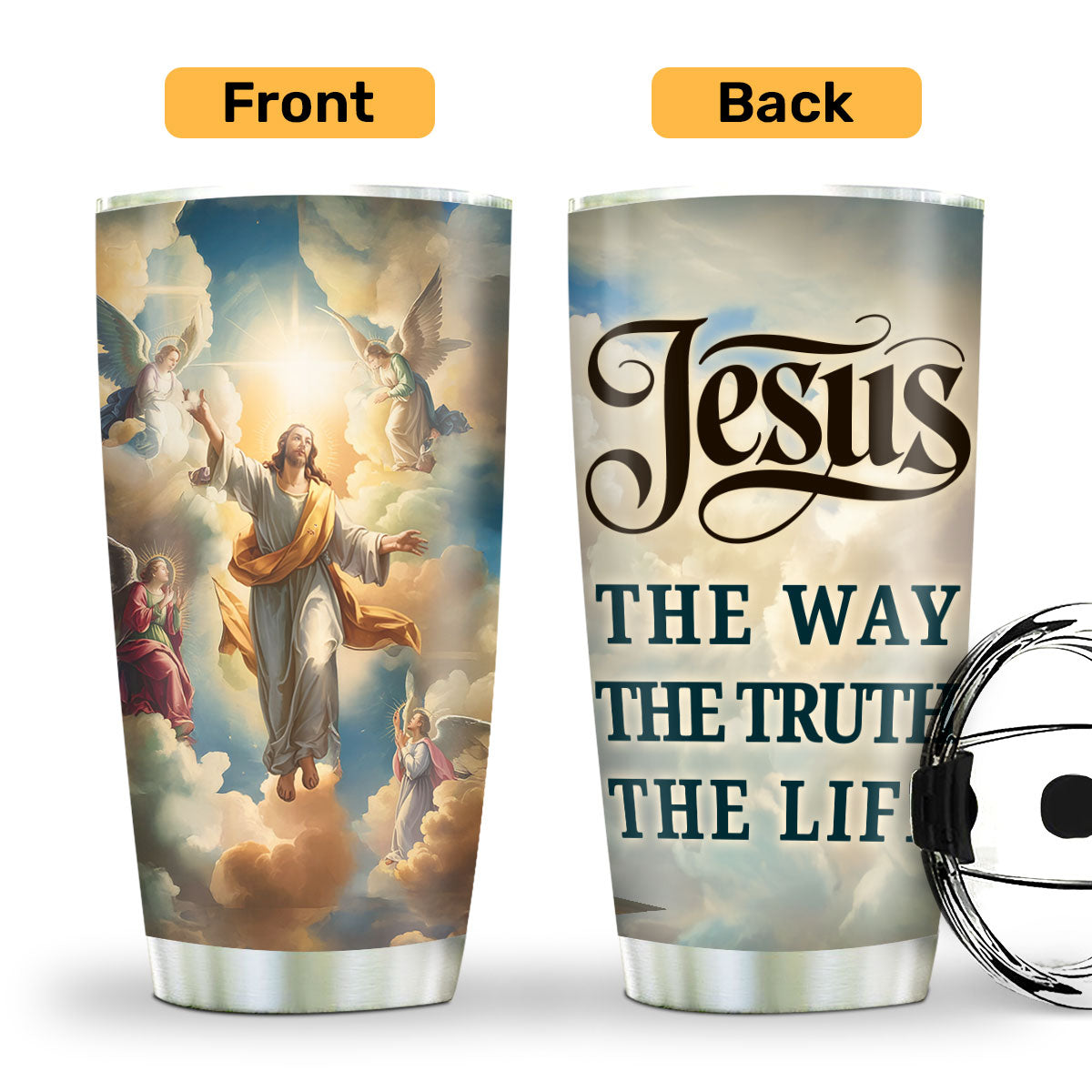 The Way The Truth The Life - Inspirational Faith Tumbler