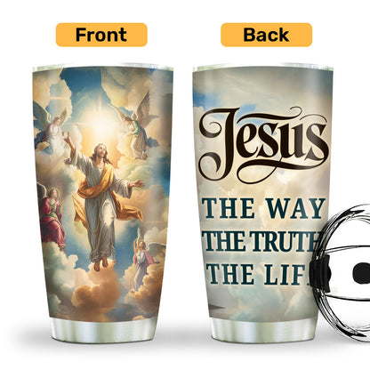 The Way The Truth The Life - Inspirational Faith Tumbler