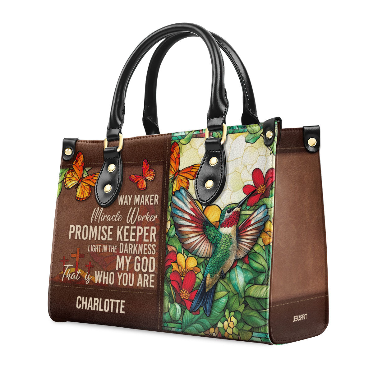That Is Who You Are - Personalized Leather Handbag GMJSLB200087