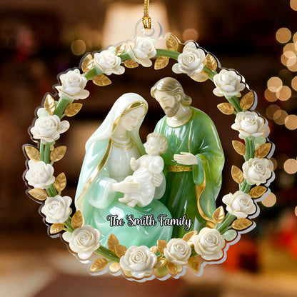 Bible Verse - Personalized Acrylic Ornament GOJS10302