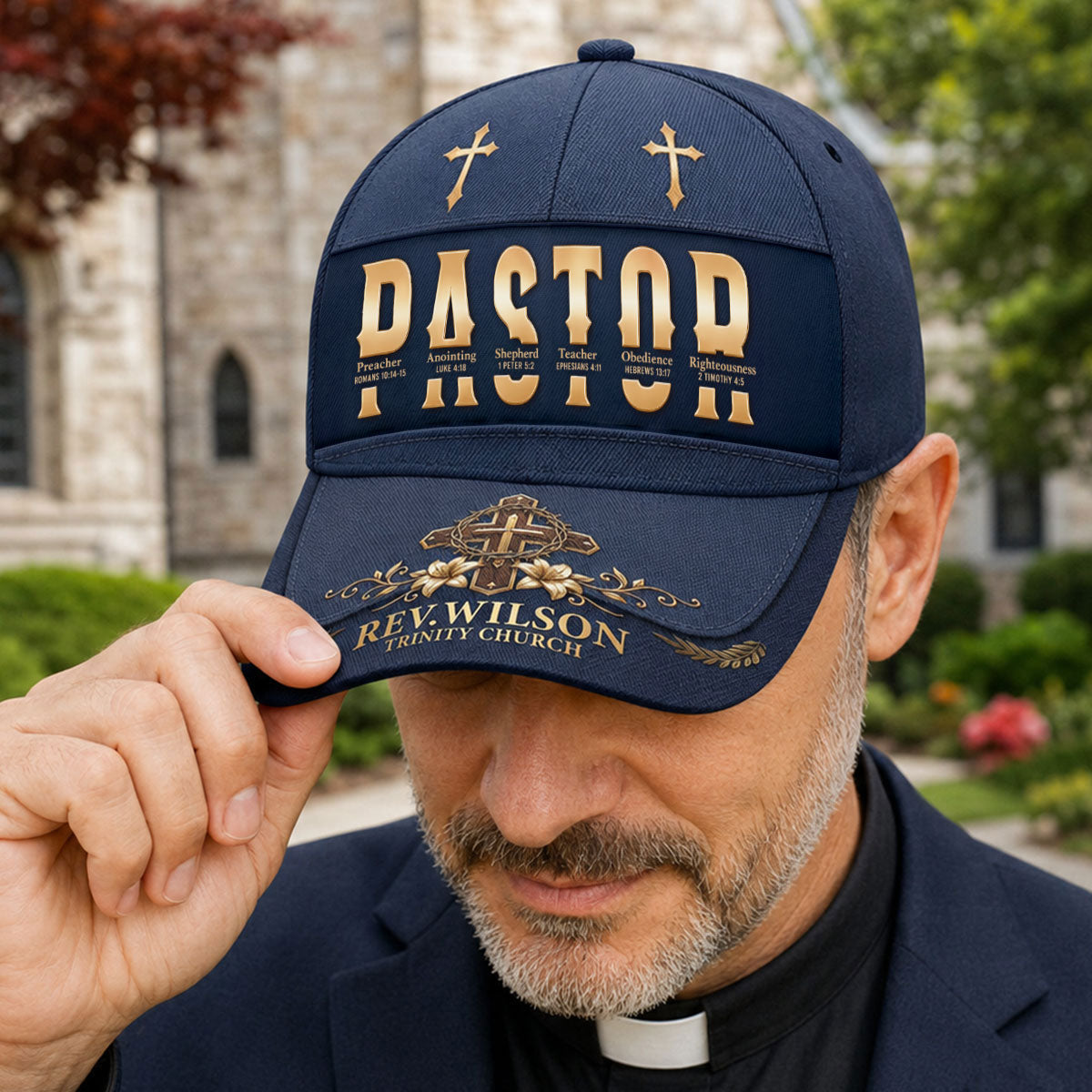 Heart Of A Servant Leader - Personalized Classic Cap