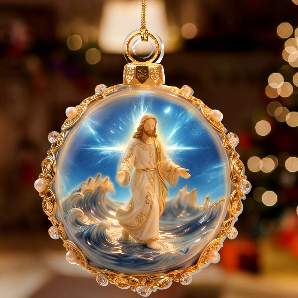 Faith-Based Gift - Acrylic Ornament Christian Keepsake GOJS10044