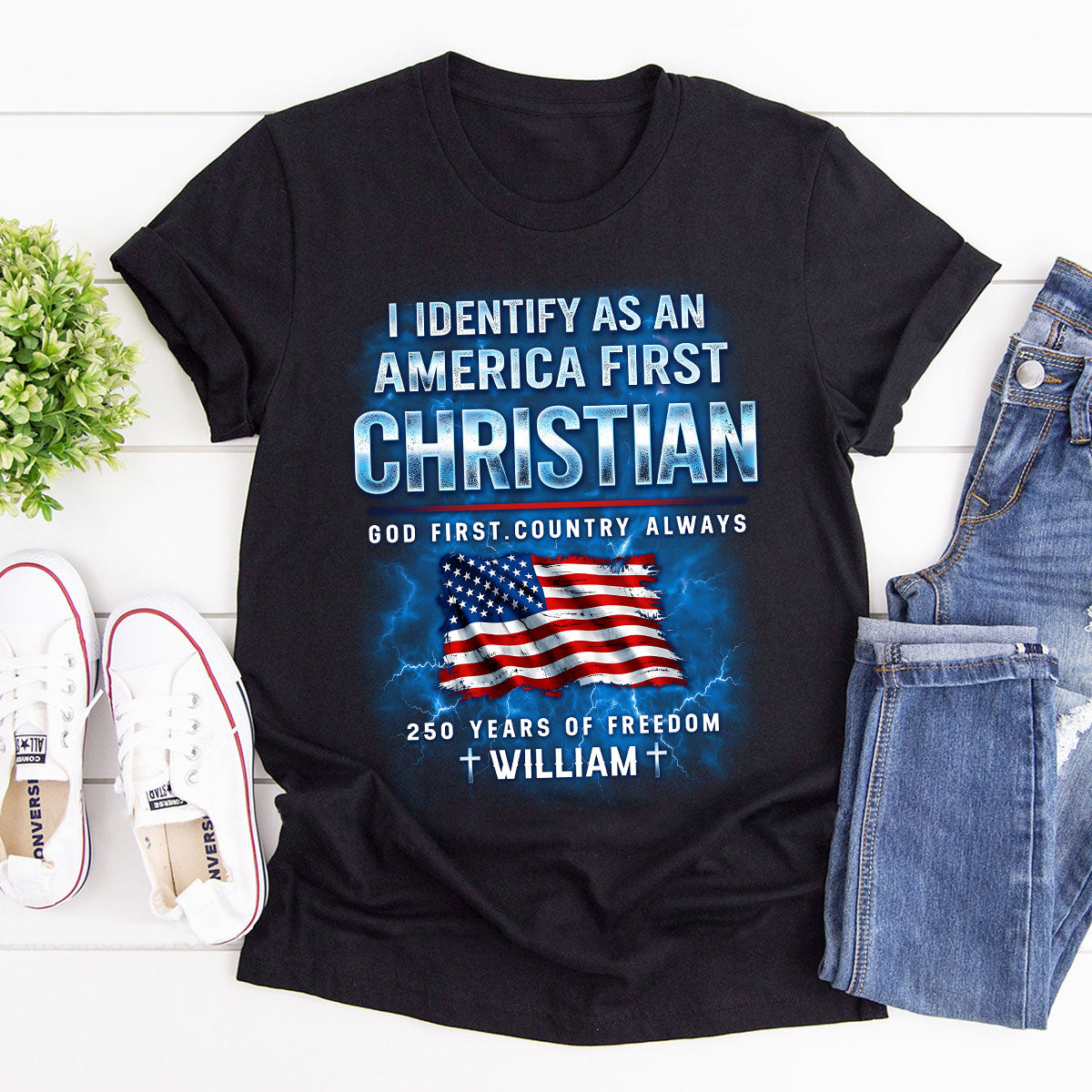 America 250th Anniversary - Personalized 2D Unisex T-shirt GMJSTS200037