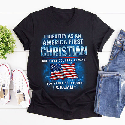 America 250th Anniversary - Personalized 2D Unisex T-shirt GMJSTS200037