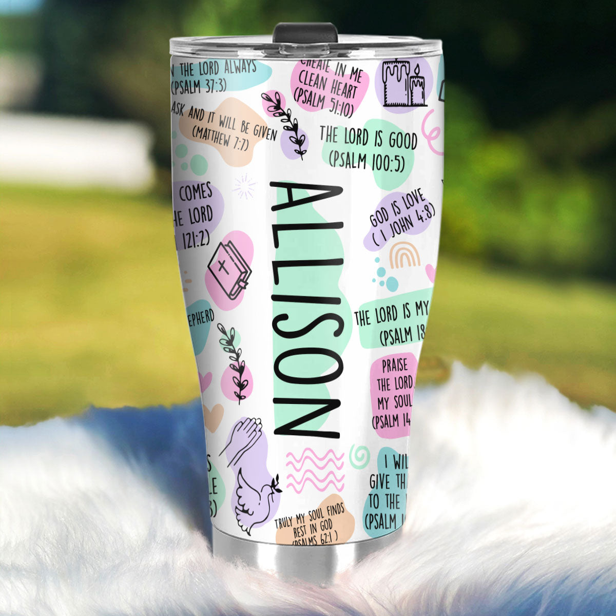 Faithful Drinkware - Personalized Stainless Steel Tumbler